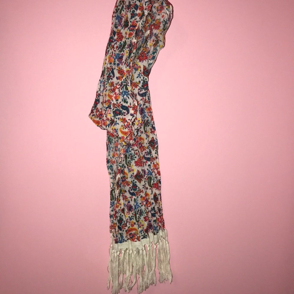 American Eagle floral scarf!